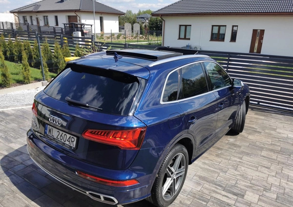 Audi SQ5 cena 166000 przebieg: 55000, rok produkcji 2018 z Legionowo małe 172